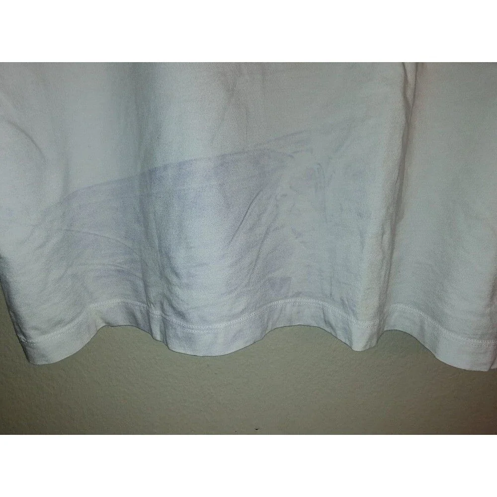 Men's Air Jordan White T Shirt Exclusive of decoration Size 3XL Pit2pit 25.5